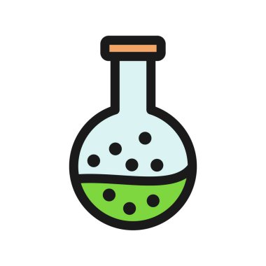 Matara Satırı Dolu Vektör Simgesi Tasarımı