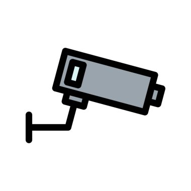  Cctv Satırı Vektör Simgesi Tasarımı