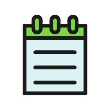  Yapılacaklar Listesi Özeti Vektör Simgesi Tasarımı