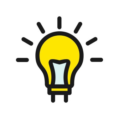 Fikir Özeti Vektör Simgesi Tasarımı