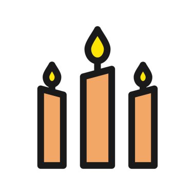 Mum Özeti Vektör Simgesi Tasarımı