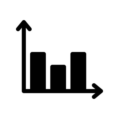 Grafik Grafiği Vektör Simgesi Tasarımı