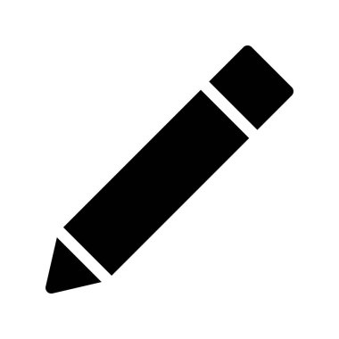 Kalem Kabartma Vektör Simgesi Tasarımı