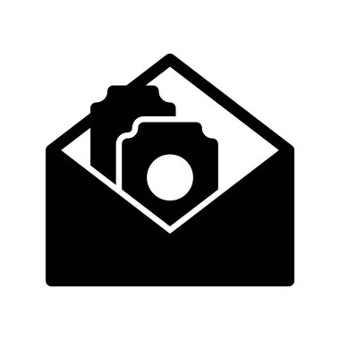  Maaş Glyph Vektör Simgesi Tasarımı