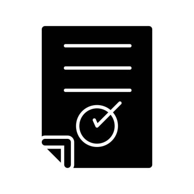 Uygulama Glyph Vektör Simgesi Tasarımı