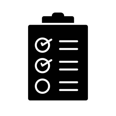 Gündem Kabartma Vektör Simgesi Tasarımı