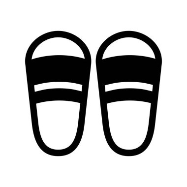 Terlikler: Glyph Vektör Simgesi Tasarımı