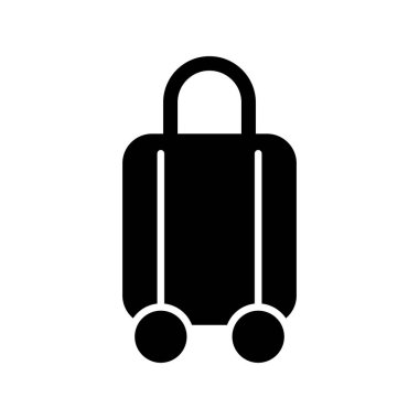 Bagaj Gövdesi Vektör Simgesi Tasarımı