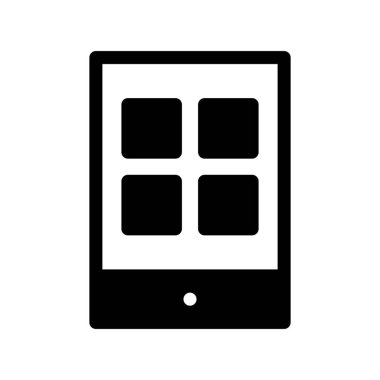 Uygulama Kabartma Vektörü Simgesi Tasarımı