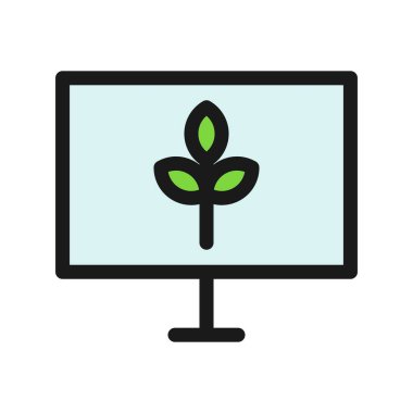 Satır İçi Dolu Vektör Simgesi Tasarımı İzleniyor