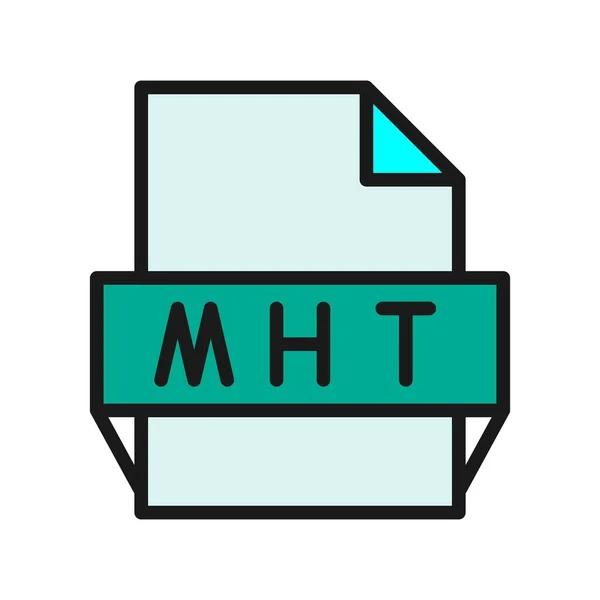 Mht线填充向量Icon设计 — 图库矢量图片