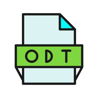 Ot Satırı Doldurulmuş Vektör Simgesi Tasarımı