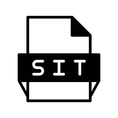 Oturma Kalıbı Vektör Simgesi Tasarımı