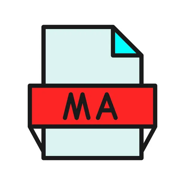 Ma线填充向量Icon设计 — 图库矢量图片