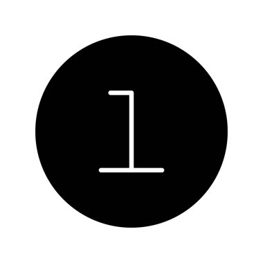 Bilgi Glyph Vektör Simgesi Tasarımı