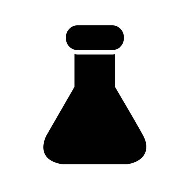 Şişe Kabartma Vektör Simgesi Tasarımı