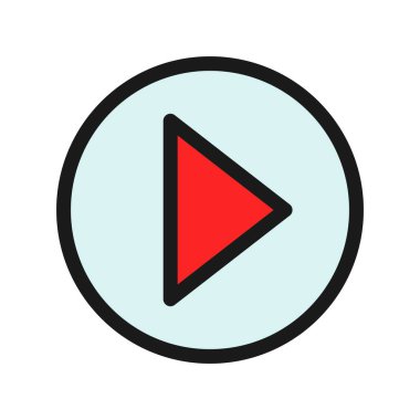  Satır Dolu Vektör Simgesi Tasarımı Oynat