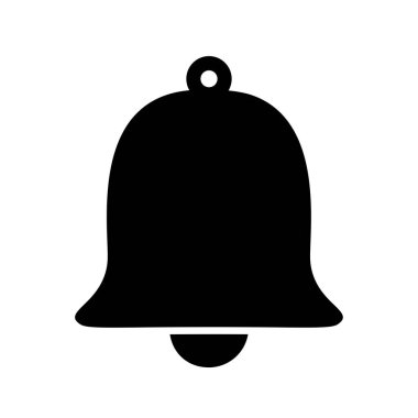 Zil Kabartma Vektör Simgesi Tasarımı