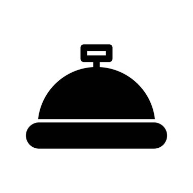 Catering Glyph Vektör Simgesi Tasarımı