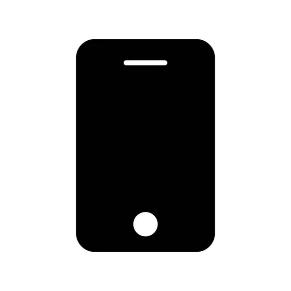 Phone Glyph Vector Icon Desig — Stock Vector