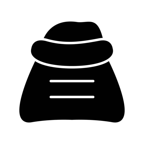 Sugar Glyph Vector Icon Desig — стоковий вектор