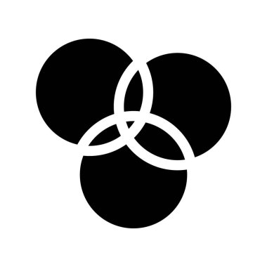 Renk Kabartma Vektörü Simgesi Tasarımı