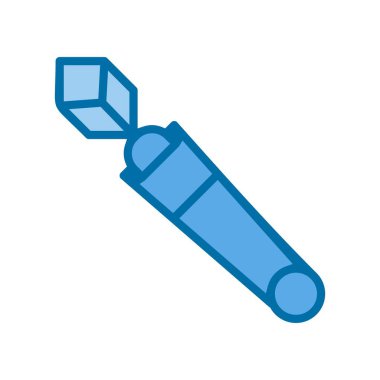 Asa Mavi Vektör Simgesi Tasarımı