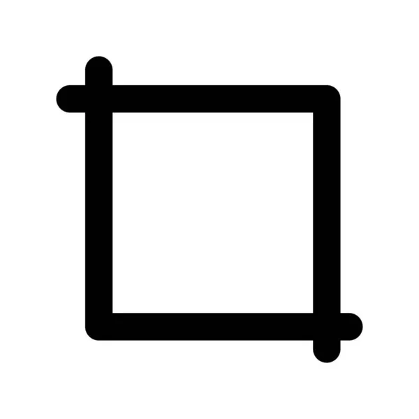 Векторная Икона Глифа — стоковый вектор