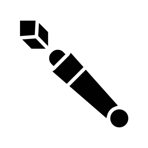 Žezlo Glyph Vector Icon Desig — Stockový vektor