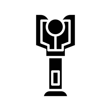 Akhet Glyph Vektör Simgesi Tasarımı