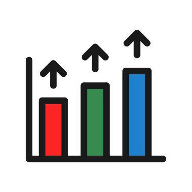  Kar Satırı Doldurulmuş Vektör Simgesi Tasarımı