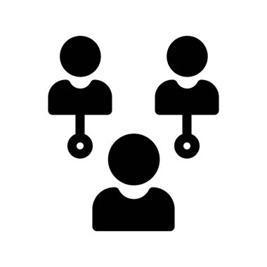 Donör Glyph Vektör Simgesi Tasarımı