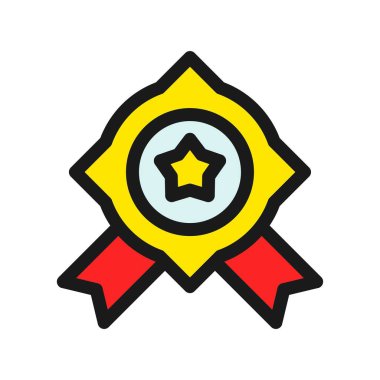 Kalite Güvencesi Satırı Doldurulmuş Vektör Simgesi Tasarımı