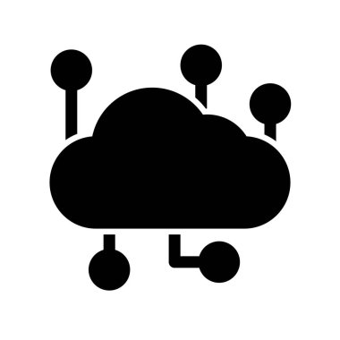 Bağlantı Kabartma Vektörü Simgesi Tasarımı