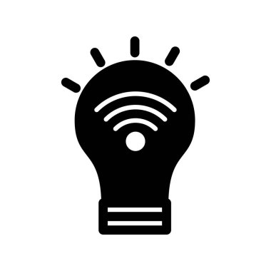 Fikir Kabartma Vektör Simgesi Tasarımı