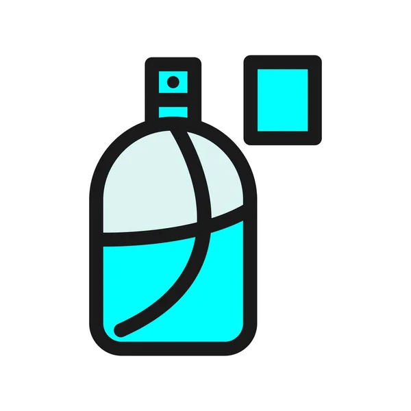 Parfum Lijn Gevulde Vector Icon Desig — Stockvector