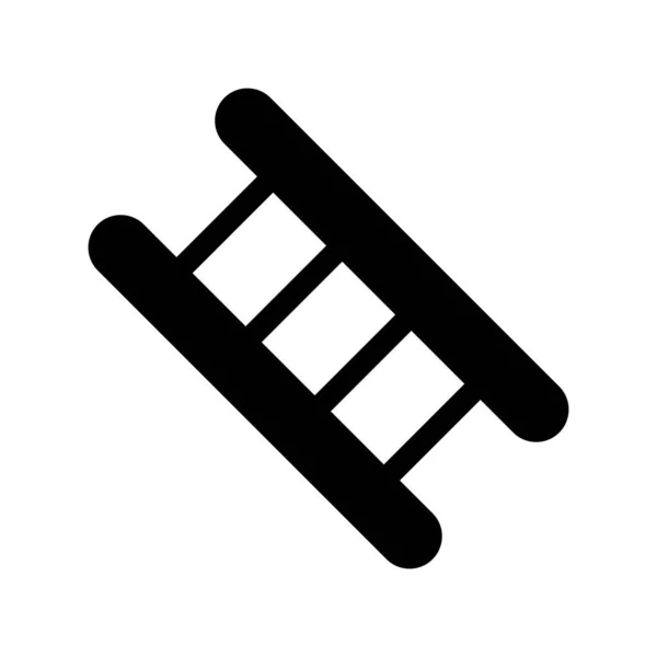 Leiter Glyph Vector Icon Desig — Stockvektor