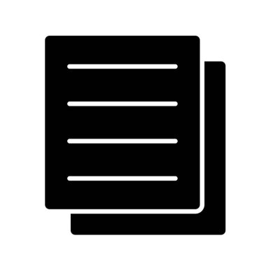  Sözleşmeli Glyph Vektör Simgesi Tasarımı