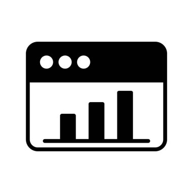 Kâr Glyph Vektör Simgesi Tasarımı