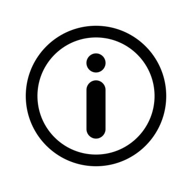 Bilgi Kabartma Vektörü Simgesi Tasarımı