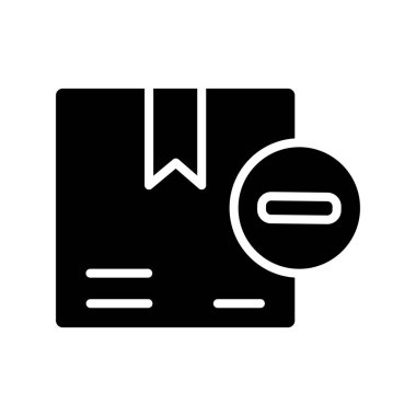 Glyph Vektör Simgesi Tasarımı Kaldır