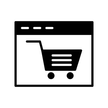 Çevrimiçi İndirimli Gliph Vektör Simgesi Tasarımı