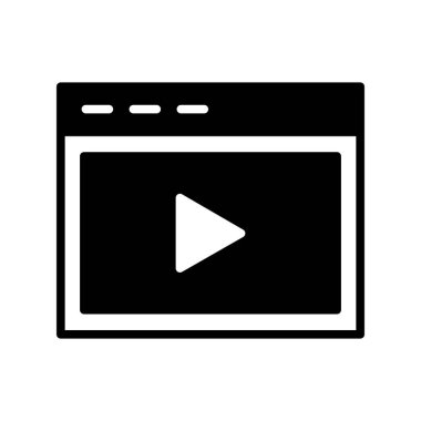 Çevrimiçi Öğrenme Kabartma Vektörü Simgesi Tasarımı