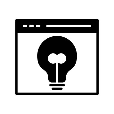  Yaratıcı Glyph Vektör Simgesi Tasarımı