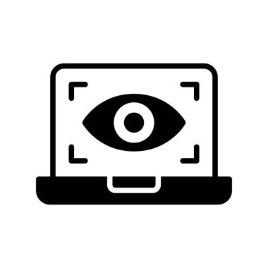 casus Glyph Vektör Simgesi Tasarımı