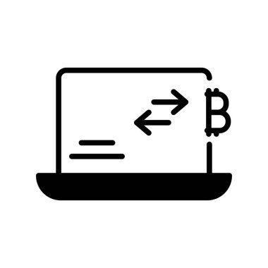 Ödeme Glyph Vektör Simgesi Tasarımı