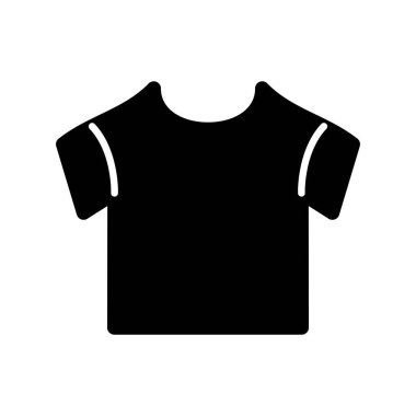 T-Shirt Kabartma Vektör Simgesi Tasarımı