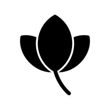 Yaprak Kabartma Vektörü Simgesi Tasarımı