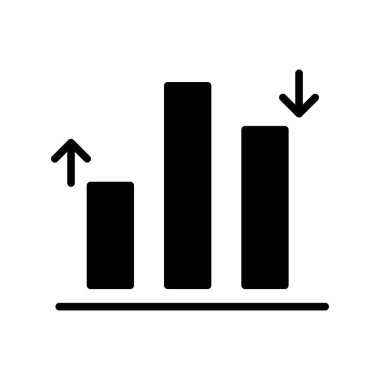 Büyüme Kabartma Vektörü Simgesi Tasarımı
