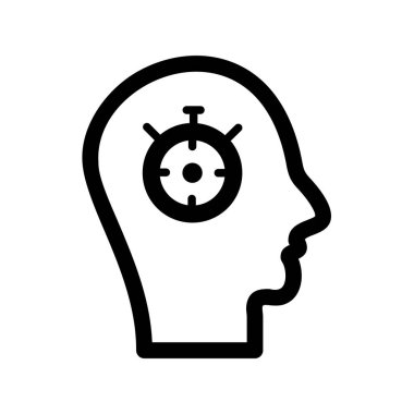 Stopwatch Glyph Vektör Simgesi Tasarımı